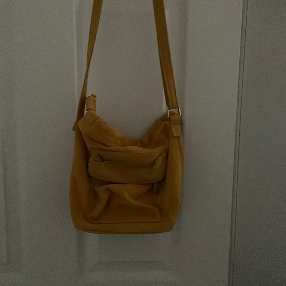 Mustard yellow purse